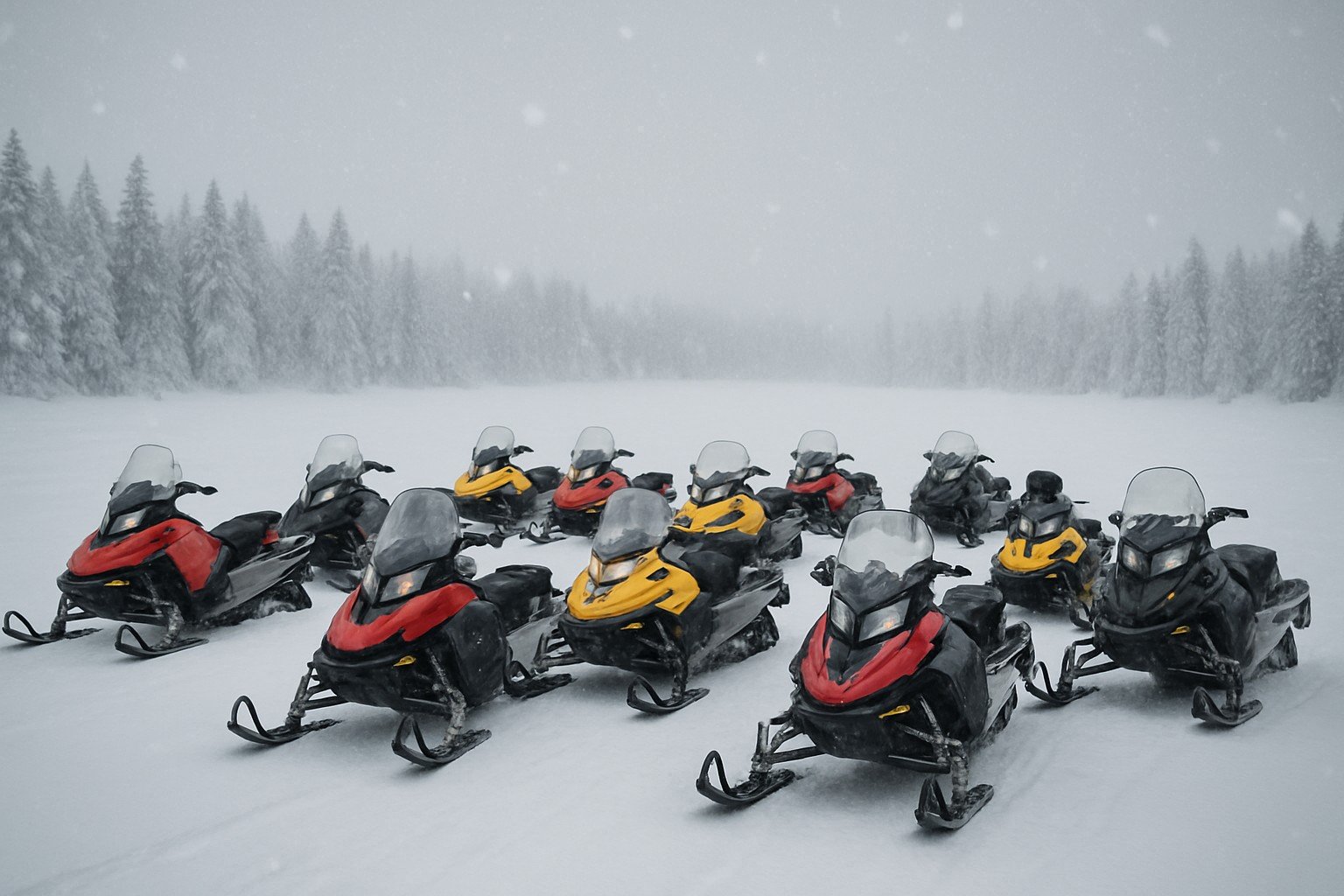 Snowmobile Safaris in Arctic Sweden